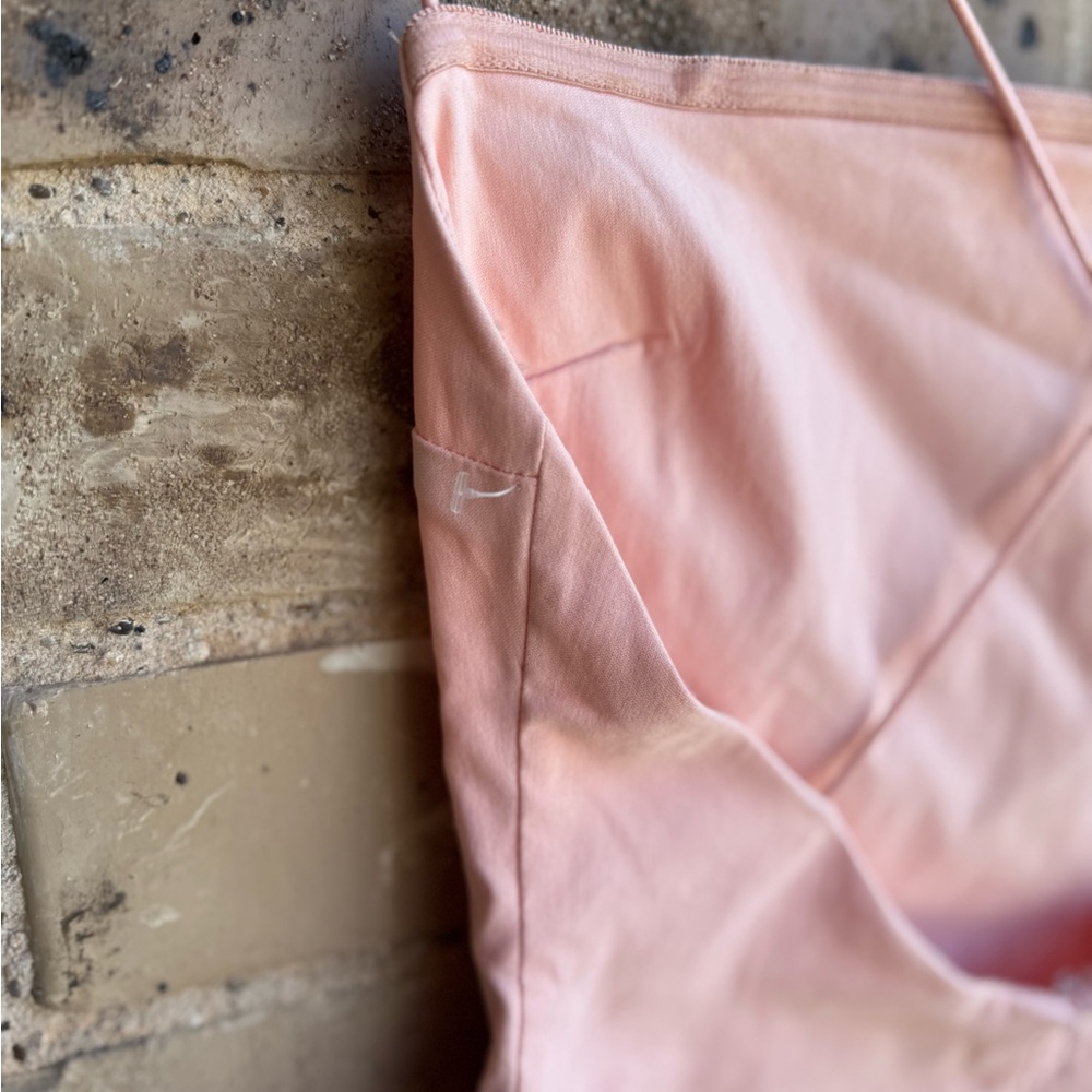 Oh Polly Spaghetti Strap Light Pink Dress Sz 6 - Picture 7 of 10